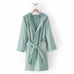 Peignoir capuche éponge bouclette 360 g/m2 LA REDOUTE INTERIEURS image