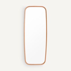 Miroir rectangulaire chêne massif, H180 cm, Orion AM.PM image