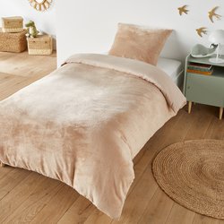 Kinder Bettwäsche-Set aus Fleece, quadratischer Kissenbezug SO'HOME image