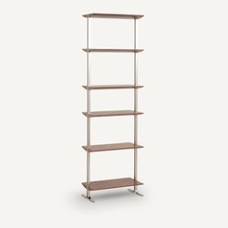 Libreria noce L55 cm, Livel AM.PM image