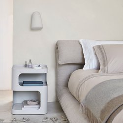 Comodino metallo acciaio, Sandoval AM.PM image