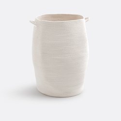 Корзина для белья из хлопка В65 см, Kesia LA REDOUTE INTERIEURS image