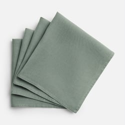 Set of 4 Victorine Best Quality Linen Napkins LA REDOUTE INTERIEURS image
