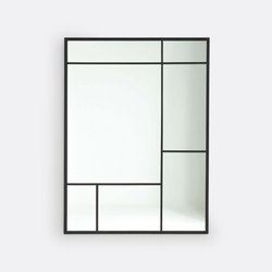 Miroir métal style industriel 120x90 cm, Lenaig LA REDOUTE INTERIEURS image