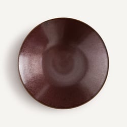 Lot de 4 assiettes creuses en grès émaillé, KANSO AM.PM image