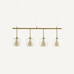 Suspension ligne 4 globes, Mistinguett AM.PM image