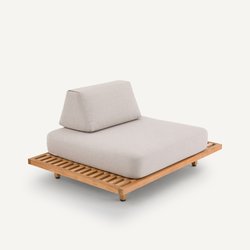 1-Sitzer-Gartensofa Joeco, Teak AM.PM image