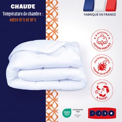 Couette CHAUDE - 50% Duvet de Canard DODO image
