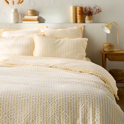 Пододеяльник из жатого ситца, Cottage LA REDOUTE INTERIEURS image