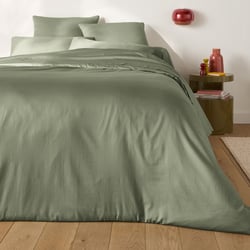 Opale Cotton Satin 350 Thread Count Duvet Cover LA REDOUTE INTERIEURS image