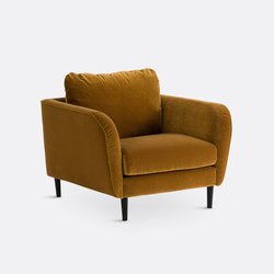 Fauteuil in fluweel, Amy LA REDOUTE INTERIEURS image
