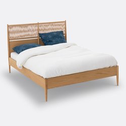 Malora Oak Bed LA REDOUTE INTERIEURS image