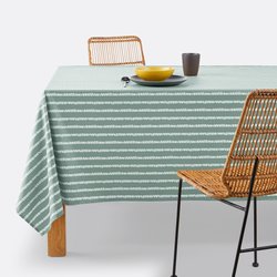 Irun Coated Cotton Tablecloth LA REDOUTE INTERIEURS image