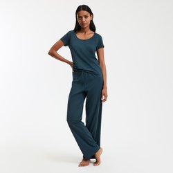 Pigiama a maniche corte in jersey di cotone LA REDOUTE COLLECTIONS image