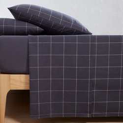 Plat laken in flanel, Charlie LA REDOUTE INTERIEURS image