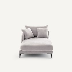 Chaise longue in poliestere cotone, MODERNISTE, design Emmanuel Gallina EMMANUEL GALLINA X AM.PM image