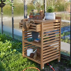 Meuble d'appoint de jardin en acacia, Garden LA REDOUTE INTERIEURS image