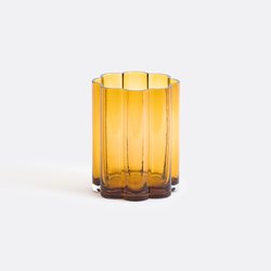 Vase en verre ambré H20 cm, Helia LA REDOUTE INTERIEURS image