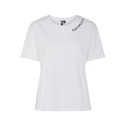 Short-Sleeved T-Shirt, Embroidered Collar PIECES image