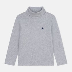 Cotton Turtleneck Jumper PETIT BATEAU image