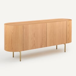 Buffet enfilade, en plaqué chêne, ASLEN AM.PM image