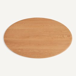 Plateau de table ellipse en chêne, L170 cm, Elipso AM.PM image