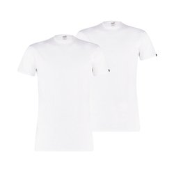 Pack of 2 T-Shirts in Cotton with Short Sleeves and Crew Neck PUMA image