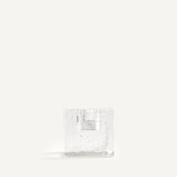 Bougeoir en verre soufflé à la bouche, hauteur 8 cm, CASARE AM.PM image