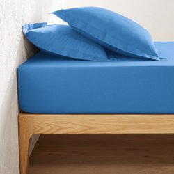 Drap housse en coton bonnet 25cm, Scenario LA REDOUTE INTERIEURS image