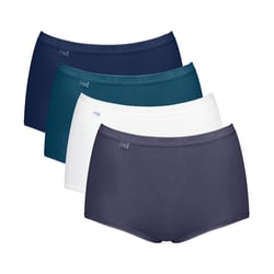 Lot de 4 culottes hautes unies SLOGGI image