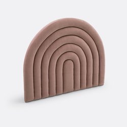 Cabeceira de cama estofada em veludo arco-íris, Sunni LA REDOUTE INTERIEURS image