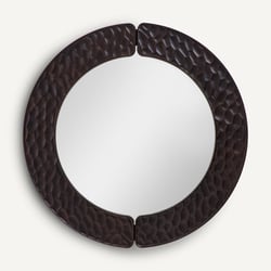 Miroir rond finition gougée diamètre 100 cm Kuchim AM.PM image