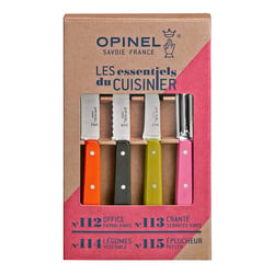 Coffret essentiels naturel 4 couteaux OPINEL image