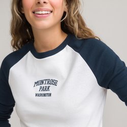 Лонгслив укороченный LA REDOUTE COLLECTIONS image