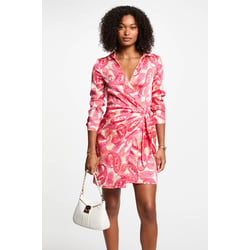 Vestido curto, modelo envelope MORGAN