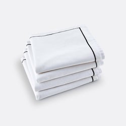 Lot de 4 serviettes de table en lin et coton lavé MÉTIS BOURDON LA REDOUTE INTERIEURS image