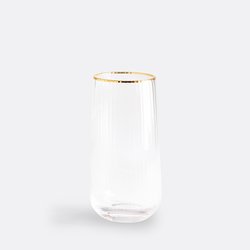 Lot de 4 verres à eau striés Lurik LA REDOUTE INTERIEURS image
