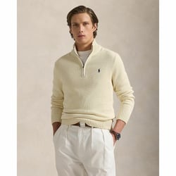  Pull demi-zippé en coton POLO RALPH LAUREN image
