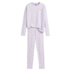Pigiama stampa unicorno in jersey LA REDOUTE COLLECTIONS image
