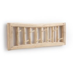 Ghada Teak Wall Hook Unit LA REDOUTE INTERIEURS image