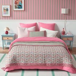 Hyacinthe Quilted Bedspread LA REDOUTE INTERIEURS image