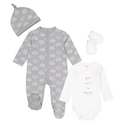 Kit naissance en coton LA REDOUTE COLLECTIONS image