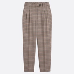 Pantalon cigarette à carreaux LA REDOUTE COLLECTIONS image