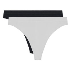 Pack of 2 Les Pockets Seamless Thongs DIM image