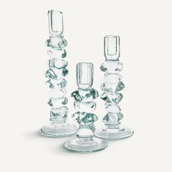 Candelabro de cristal transparente, Al. 29,5 cm, Qimera AM.PM image