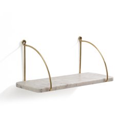 Wandregal Fitia, Marmor und Messing, B. 40 cm LA REDOUTE INTERIEURS image