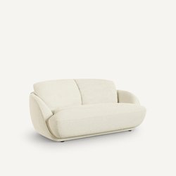 Canapé Banquette tissu bouclette, Alpine AM.PM image