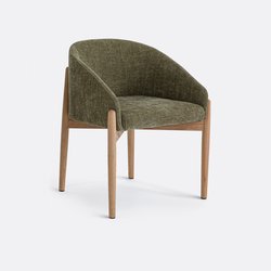 Fauteuil de table en tissu texturé, Beca LA REDOUTE INTERIEURS image