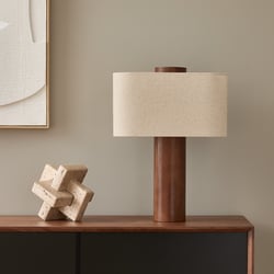Dryade Walnut-Stained Ash/Linen Table Lamp AM.PM image