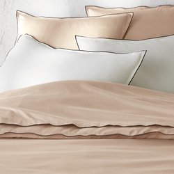 Funda de almohada, algodón satinado 300 hilos, Victor LA REDOUTE INTERIEURS image